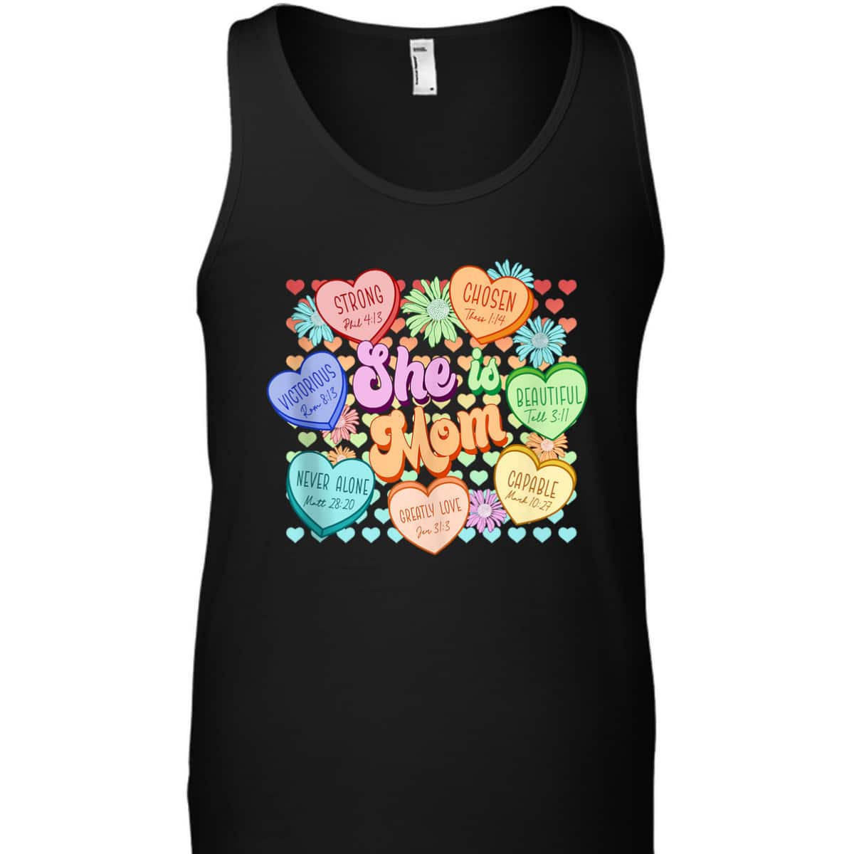 Religious Mother's Day She Is Mom Christian Bible Verse T-Shirt Religious Mother's Day She Is Mom Christian Bible Verse T-Shirt