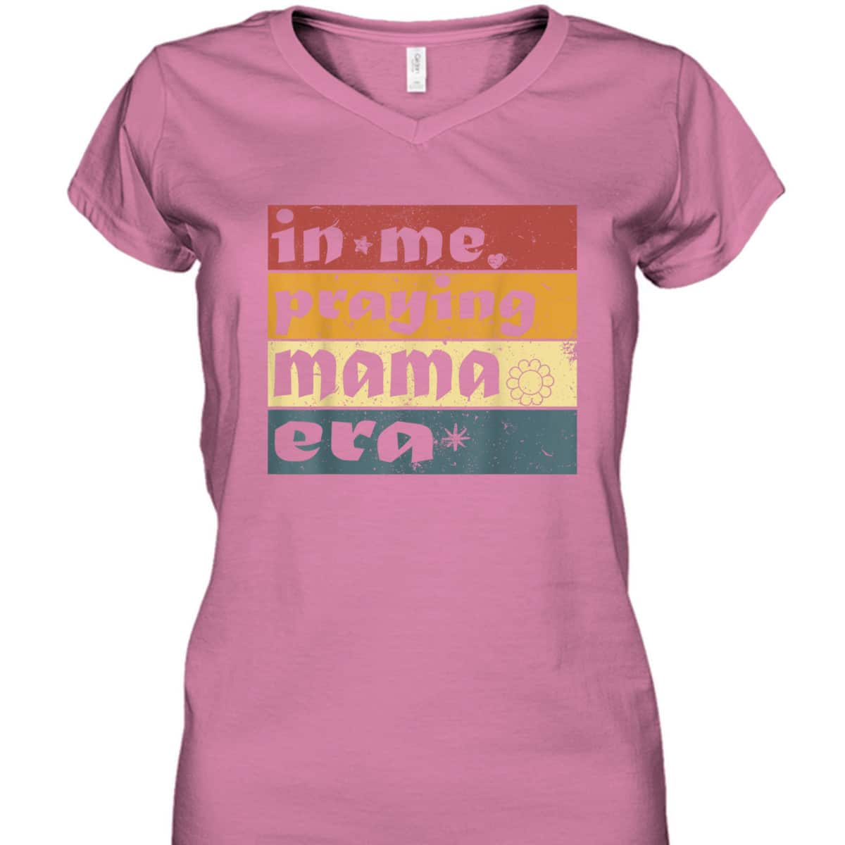 Christian T-Shirt Gift In My Praying Mama Era Religious Mom Mother's Day Christian T-Shirt Gift In My Praying Mama Era Religious Mom Mother's Day