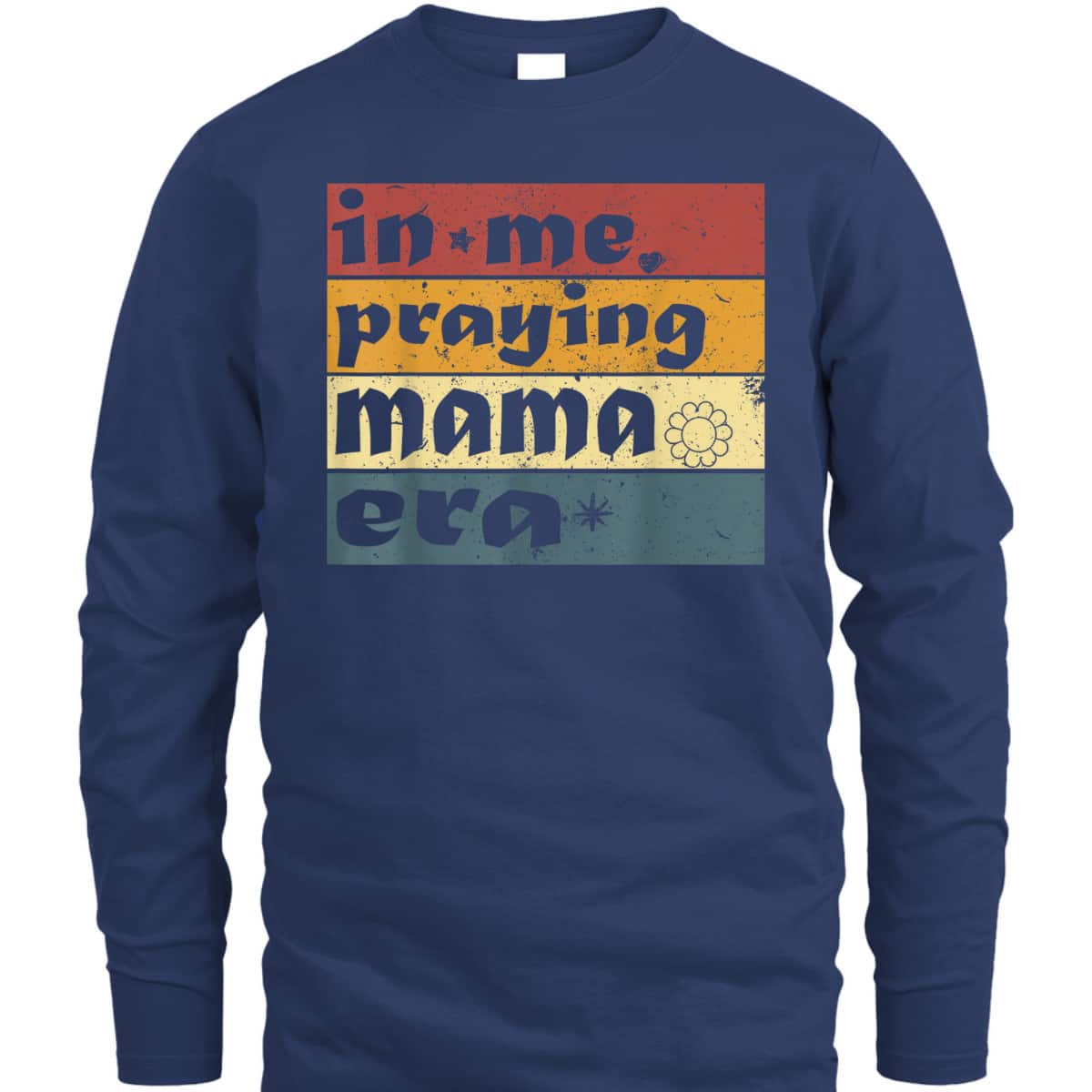 Christian T-Shirt Gift In My Praying Mama Era Religious Mom Mother's Day Christian T-Shirt Gift In My Praying Mama Era Religious Mom Mother's Day