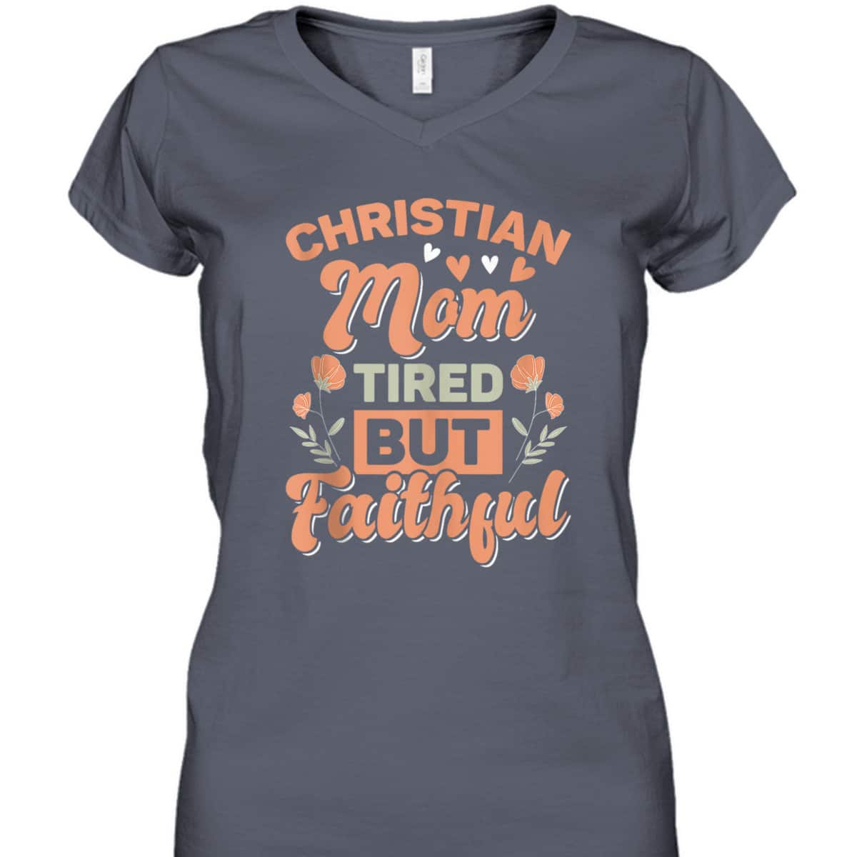 Funny Christian Mom Retro Faith For Mother's Day T-Shirt Funny Christian Mom Retro Faith For Mother's Day T-Shirt