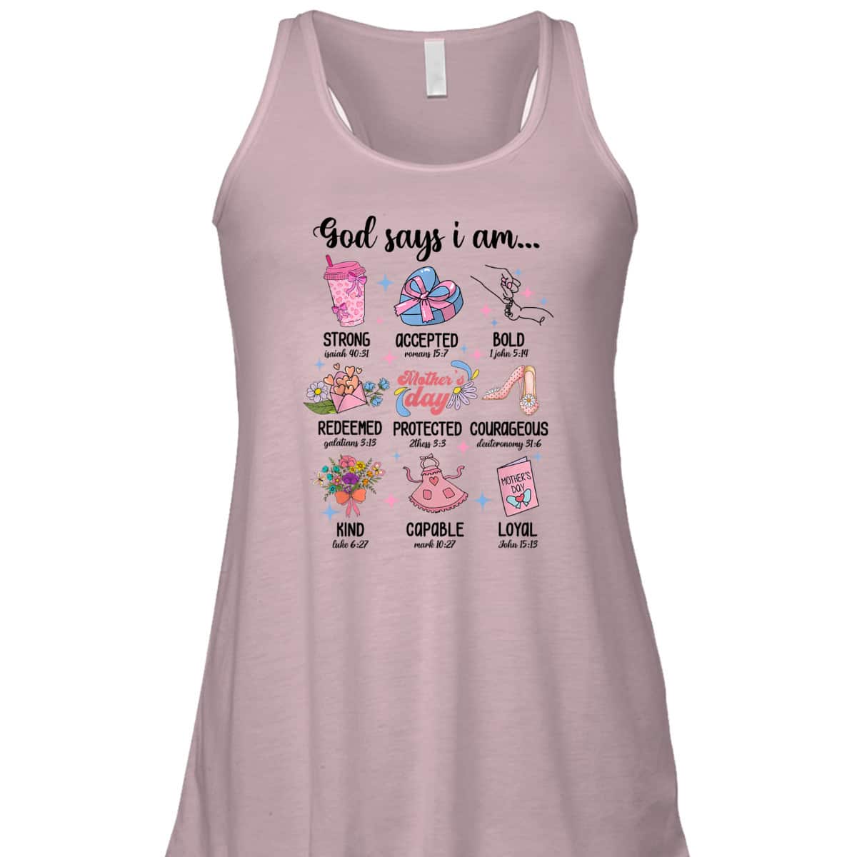 God Says I Am Jesus Christian Mothers Day Religious T-Shirt God Says I Am Jesus Christian Mothers Day Religious T-Shirt