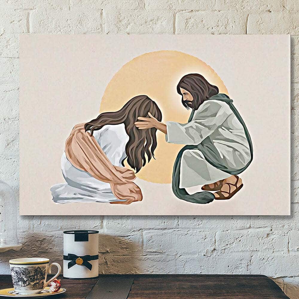 God Is Good Jesus Scripture Faith Christian Canvas Wall Art God Is Good Jesus Scripture Faith Christian Canvas Wall Art