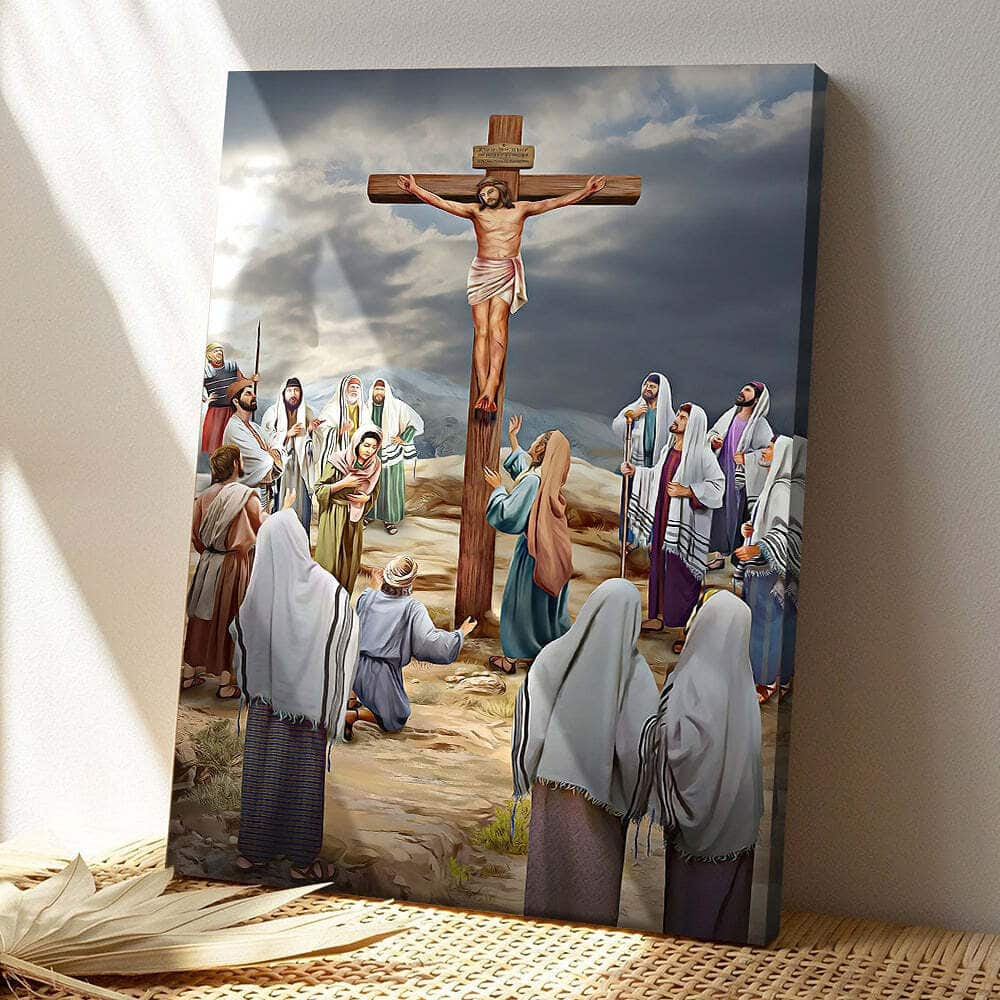 The Death Of Pictures Christian Prints Faith Gift For Christian Canvas Print