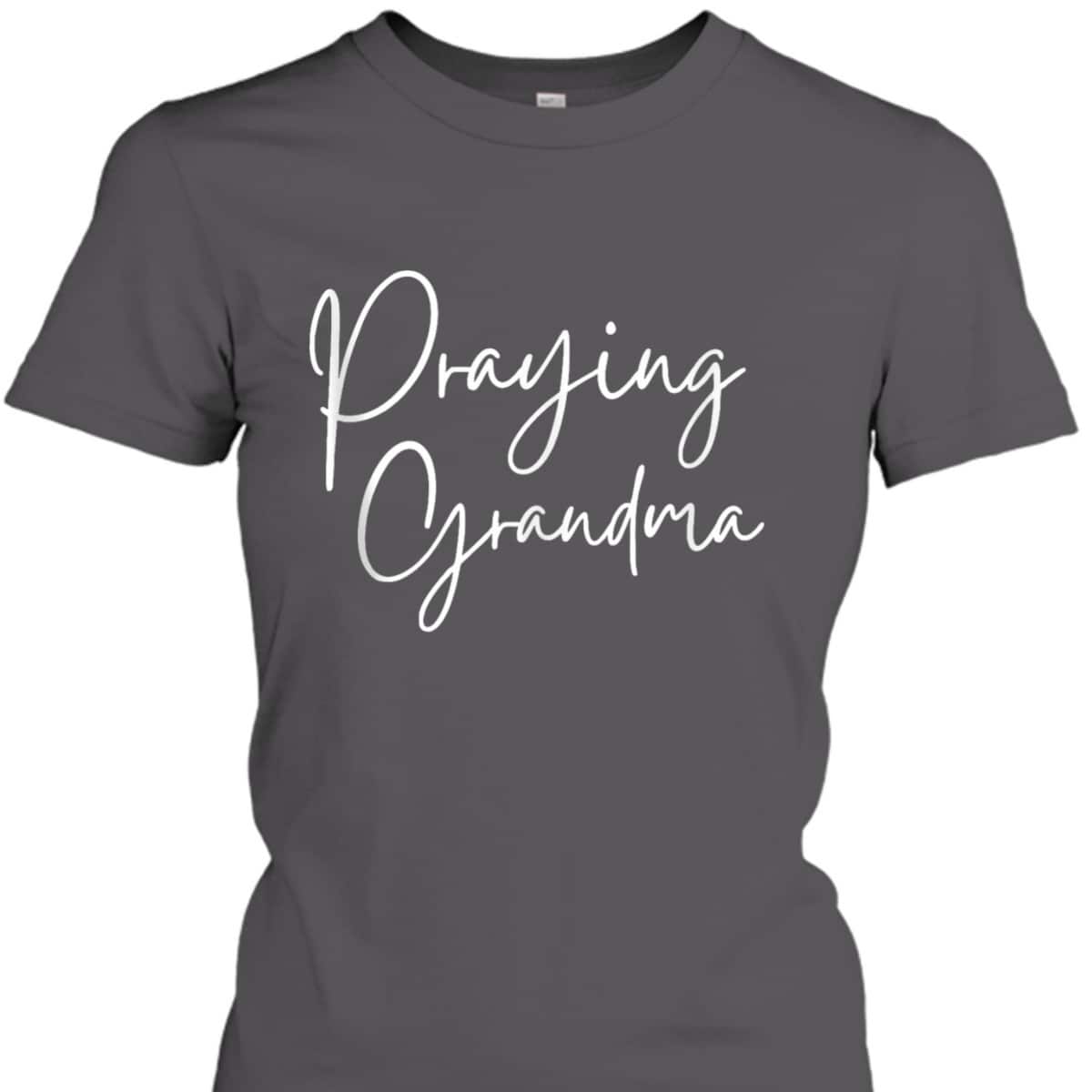 Cute Christian Mother's Day Prayer Warrior Praying Grandma T-Shirt Cute Christian Mother's Day Prayer Warrior Praying Grandma T-Shirt