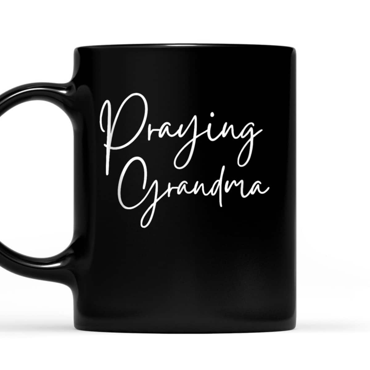 Cute Christian Mother's Day Prayer Warrior Praying Grandma T-Shirt Cute Christian Mother's Day Prayer Warrior Praying Grandma T-Shirt