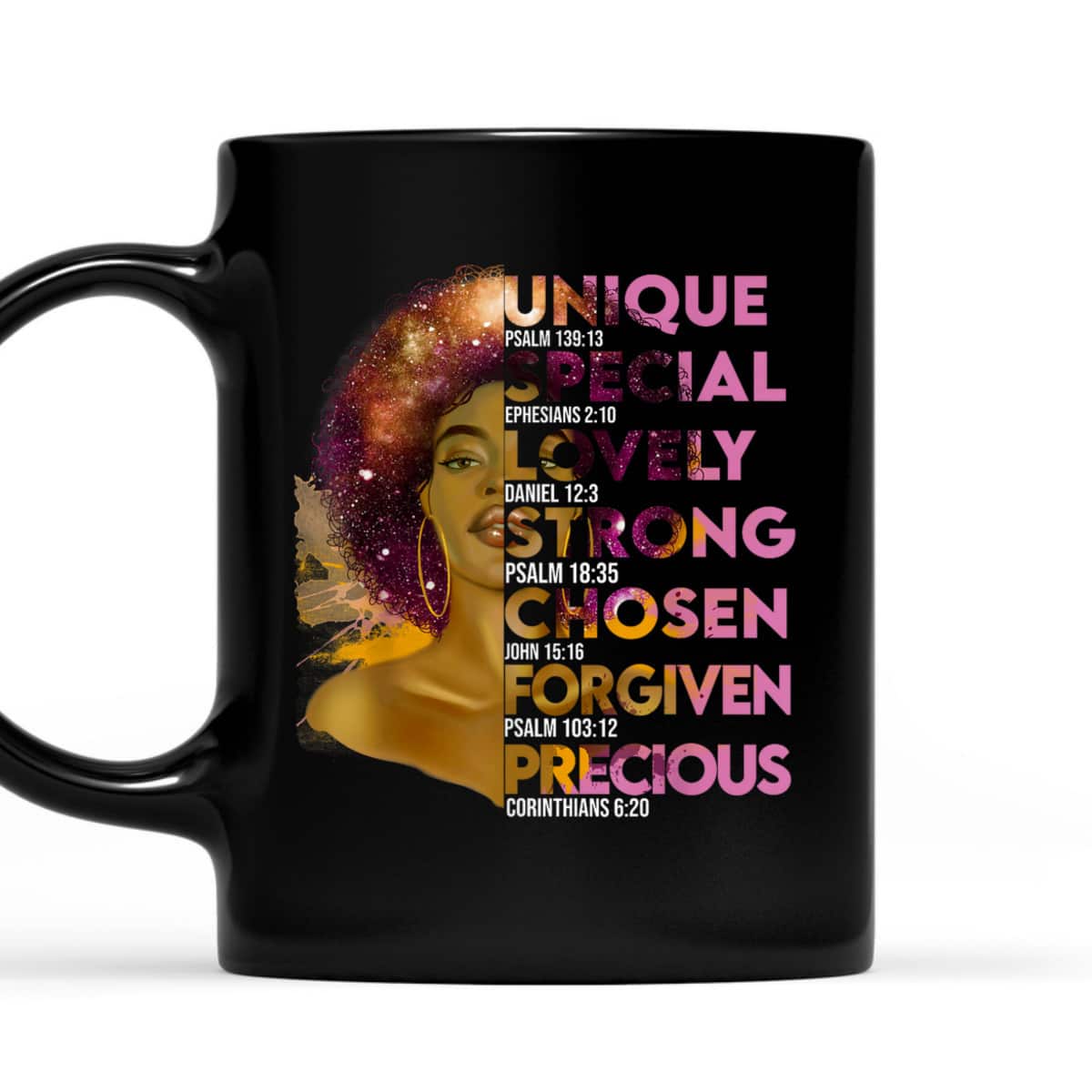 Black History Month Christian African Woman Motivational Bible Verse T-Shirt Black History Month Christian African Woman Motivational Bible Verse T-Shirt