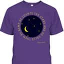 Psalm 1474 He Counts The Stars Christian Bible Verse T-Shirt
