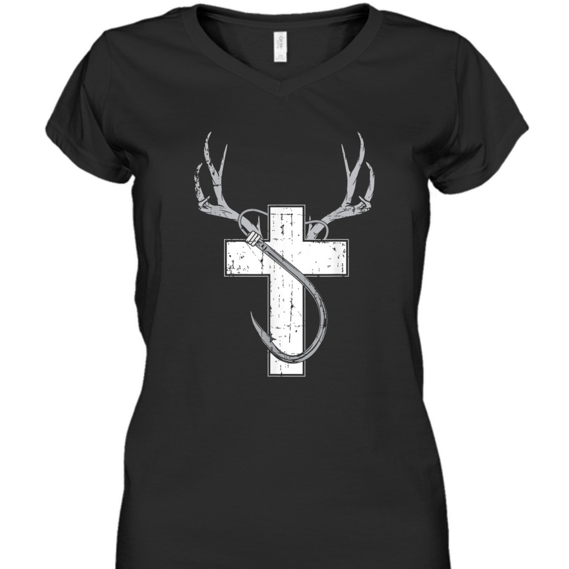 Christian Hunting Fishing T-Shirt Perfect Gift For Hunters and Fishermans