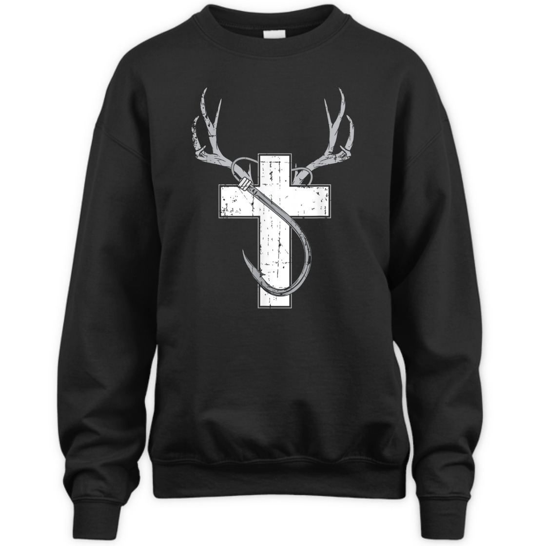 Christian Hunting Fishing T-Shirt Perfect Gift For Hunters and Fishermans