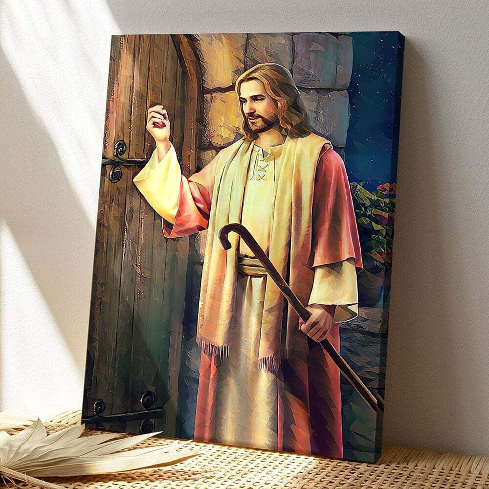 Jesus Christ Bible Verse Scripture Canvas Print Gift For Christians