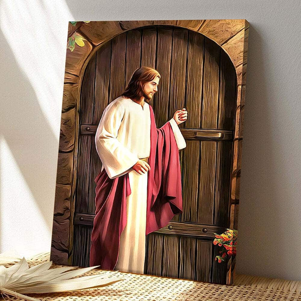 Jesus Christ Bible Verse Scripture Canvas Print Gift For Believers