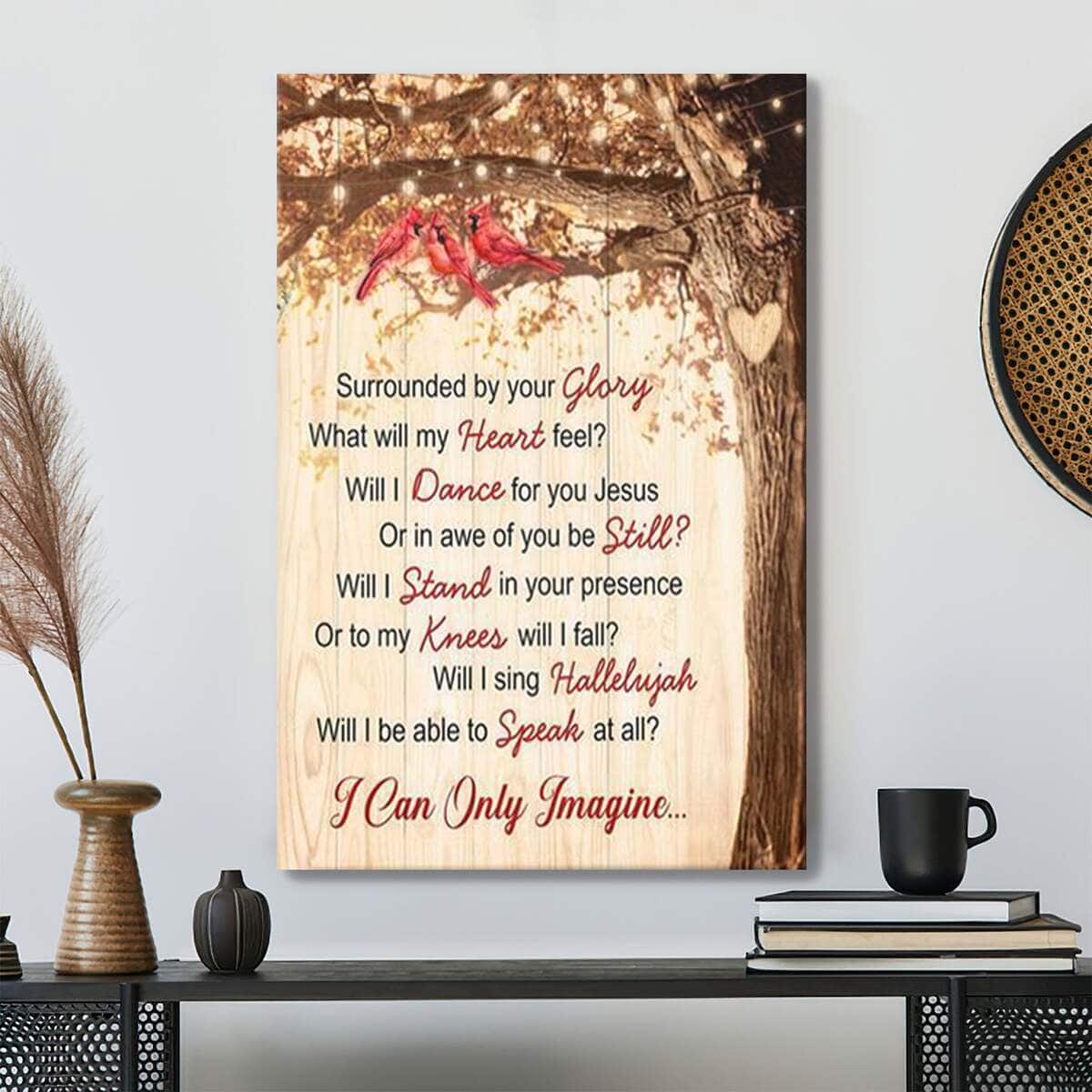 I Can Only Imagine Bible Verse Scripture Canvas Print I Can Only Imagine Bible Verse Scripture Canvas Print