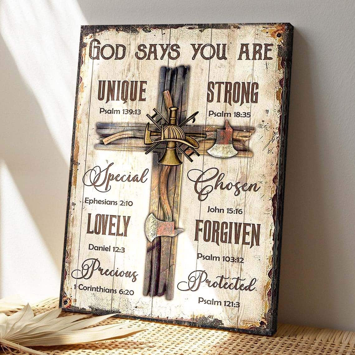 Great Cross God Says You Are Bible Verse Scripture Canvas Print Great Cross God Says You Are Bible Verse Scripture Canvas Print