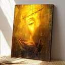 A Miracle Boat Jesus Bible Verse Scripture Canvas Print A Miracle Boat Jesus Bible Verse Scripture Canvas Print