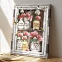 Garden Rose And Hummingbird My God Is The Light In The Darkness Bible Verse Scripture Canvas Print Garden Rose And Hummingbird My God Is The Light In The Darkness Bible Verse Scripture Canvas Print