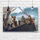 God Jesus Christian Gift Jesus Bible Verse Scripture Canvas Wall Art