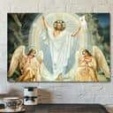 God Jesus Christian Faith Gift Jesus Bible Verse Scripture Canvas Wall Art