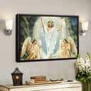 God Jesus Christian Faith Gift Jesus Bible Verse Scripture Canvas Wall Art