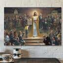 Religious God Jesus Christian Gift Jesus Bible Verse Scripture Canvas Wall Art