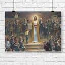 Religious God Jesus Christian Gift Jesus Bible Verse Scripture Canvas Wall Art