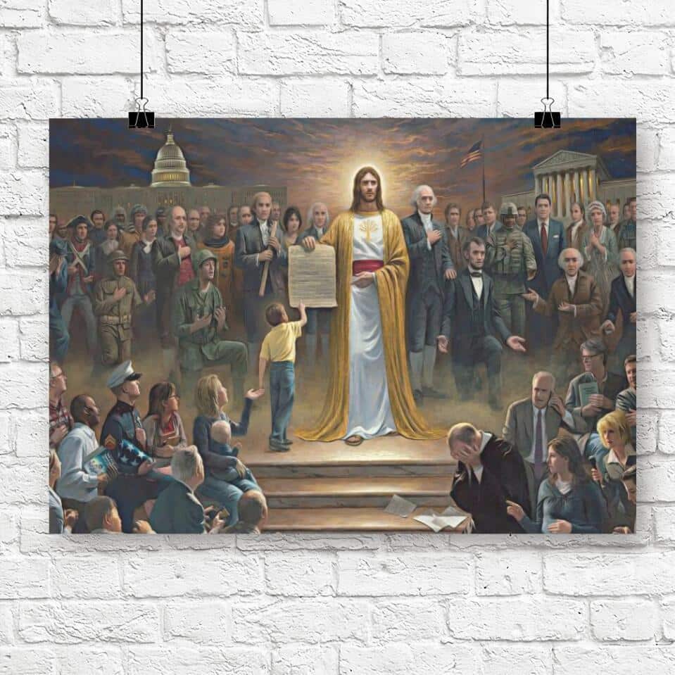 Religious God Jesus Christian Gift Jesus Bible Verse Scripture Canvas Wall Art