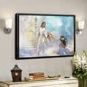 Heaven God Jesus Christian Gift Jesus Bible Verse Scripture Canvas Wall Art
