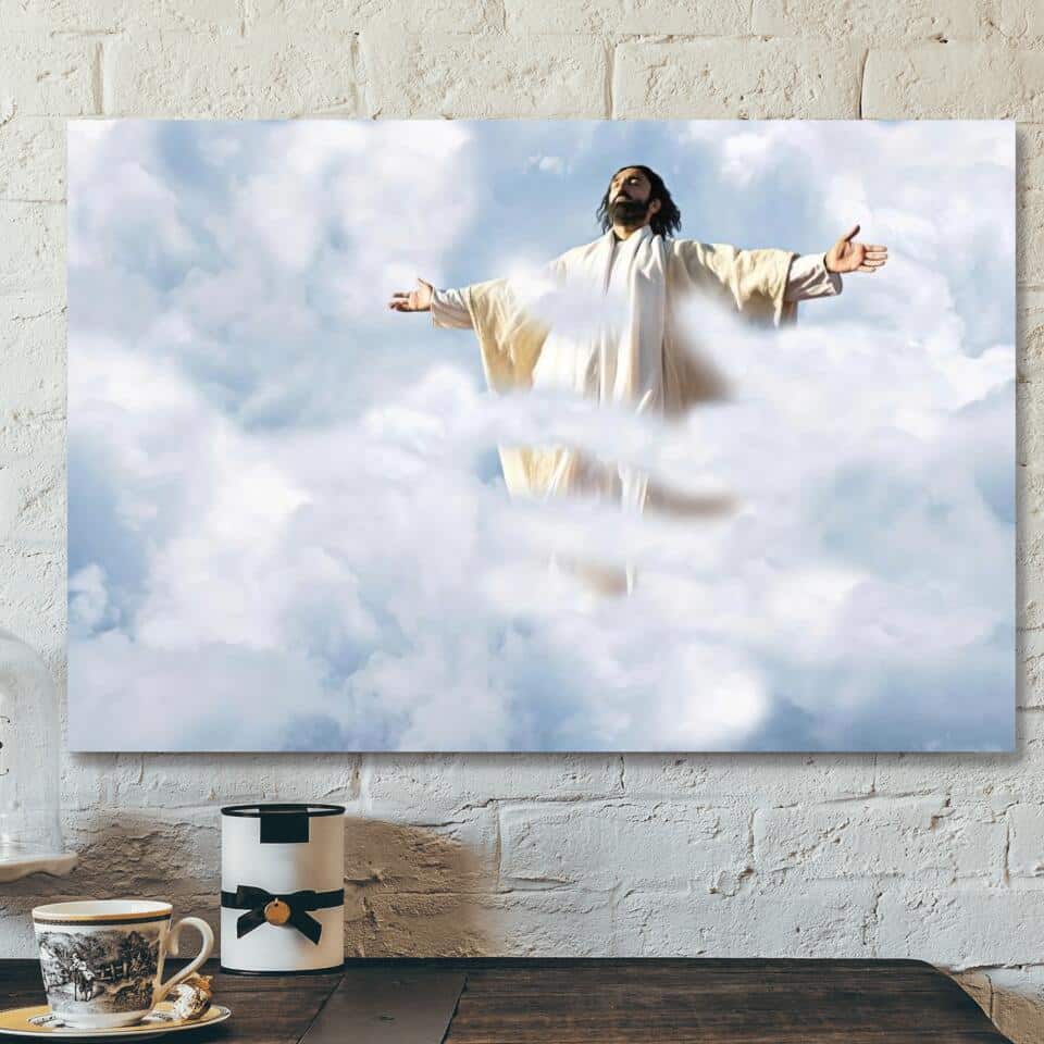 Christian God Jesus Gift Jesus Bible Verse Scripture Canvas Wall Art