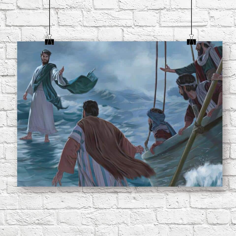 The Savior God Jesus Christian Gift Jesus Bible Verse Scripture Canvas Wall Art