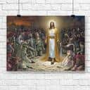 God Jesus Religious Christian Gift Jesus Canvas Wall Art For Believers
