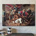 God Religious Faith Jesus Religious Gift For Christian Canvas Wall Art