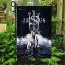 Jesus Saves Us Faith Christian Religious Have Faith Garden Flag