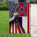 Mississippi Christian Cross Religious Christian Garden Flag Mississippi Christian Cross Religious Christian Garden Flag
