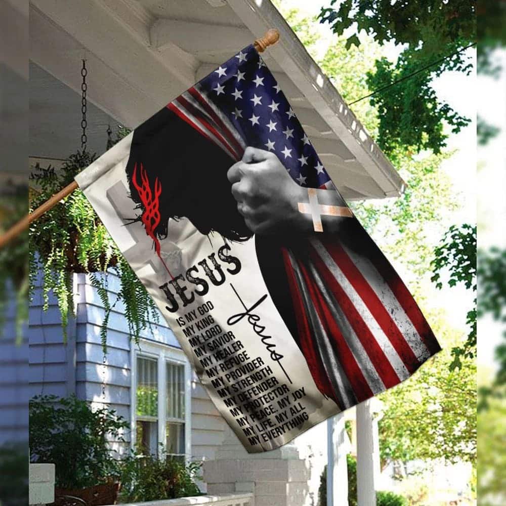 Jesus Is My Everything Christian Religious Christian Garden Flag Jesus Is My Everything Christian Religious Christian Garden Flag