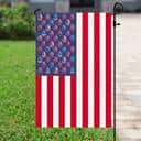 Easter Eggs American US Easter Religious Christian Easter Garden Flag