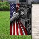 God Bless America 911 Jesus Never Forget 911 Religious Christian Garden Flag