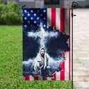 American Religious Jesus Hand Religious Christian Garden Flag