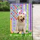 Labrador Retriever Happy Easter American Easter Dog Lovers Garden Flag