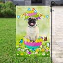 Pug Egg Easter Religious Happy Easter Gift Garden Flag Pug Egg Easter Religious Happy Easter Gift Garden Flag