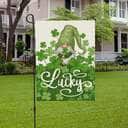 Welcome St Patricks Day Lucky Gnome Saint Religious St Patrick's Day St Patrick's Day Garden Flag