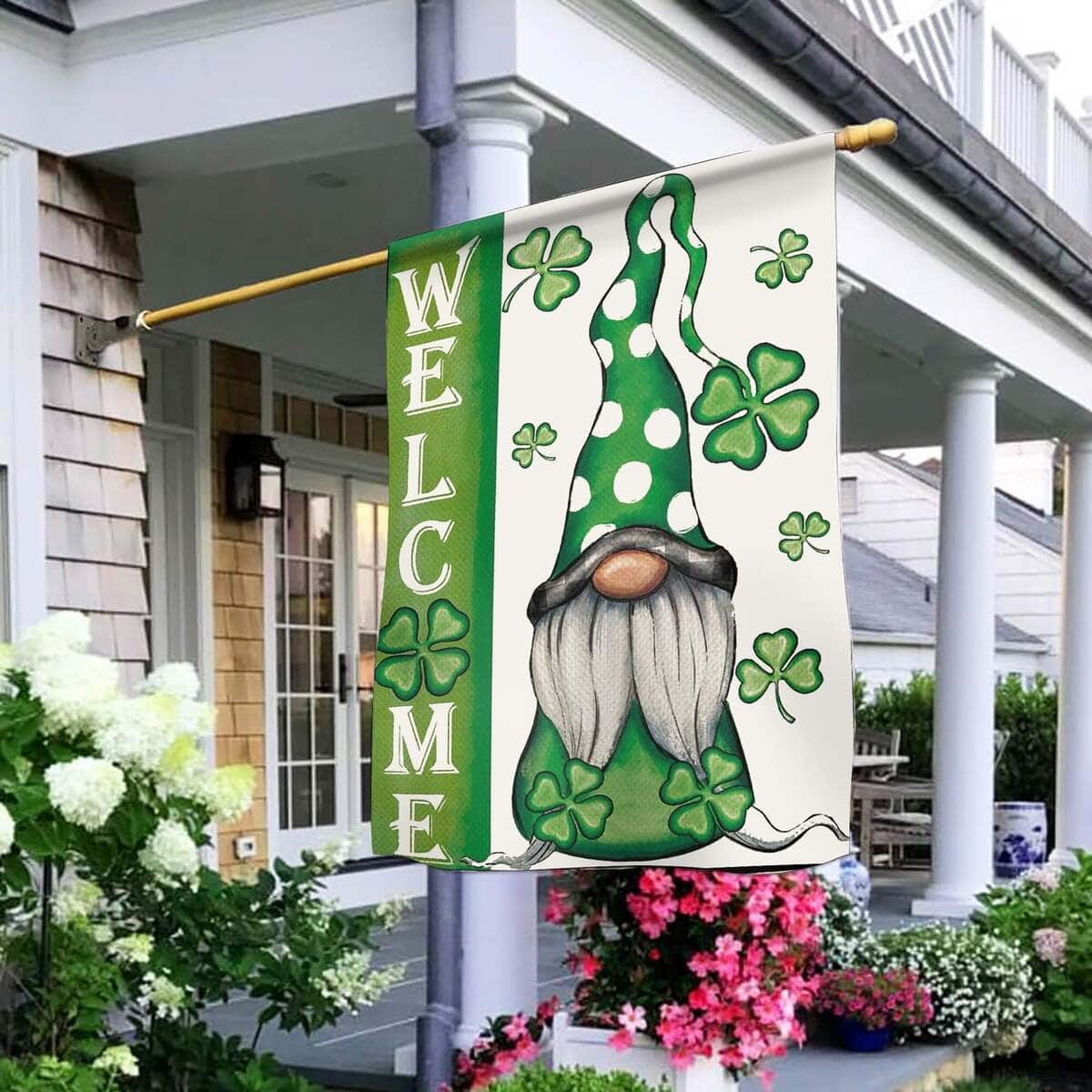 Welcome St Patricks Day Gnomes St Gnomes Religious St Patrick's Day St Patrick's Day Garden Flag Welcome St Patricks Day Gnomes St Gnomes Religious St Patrick's Day St Patrick's Day Garden Flag