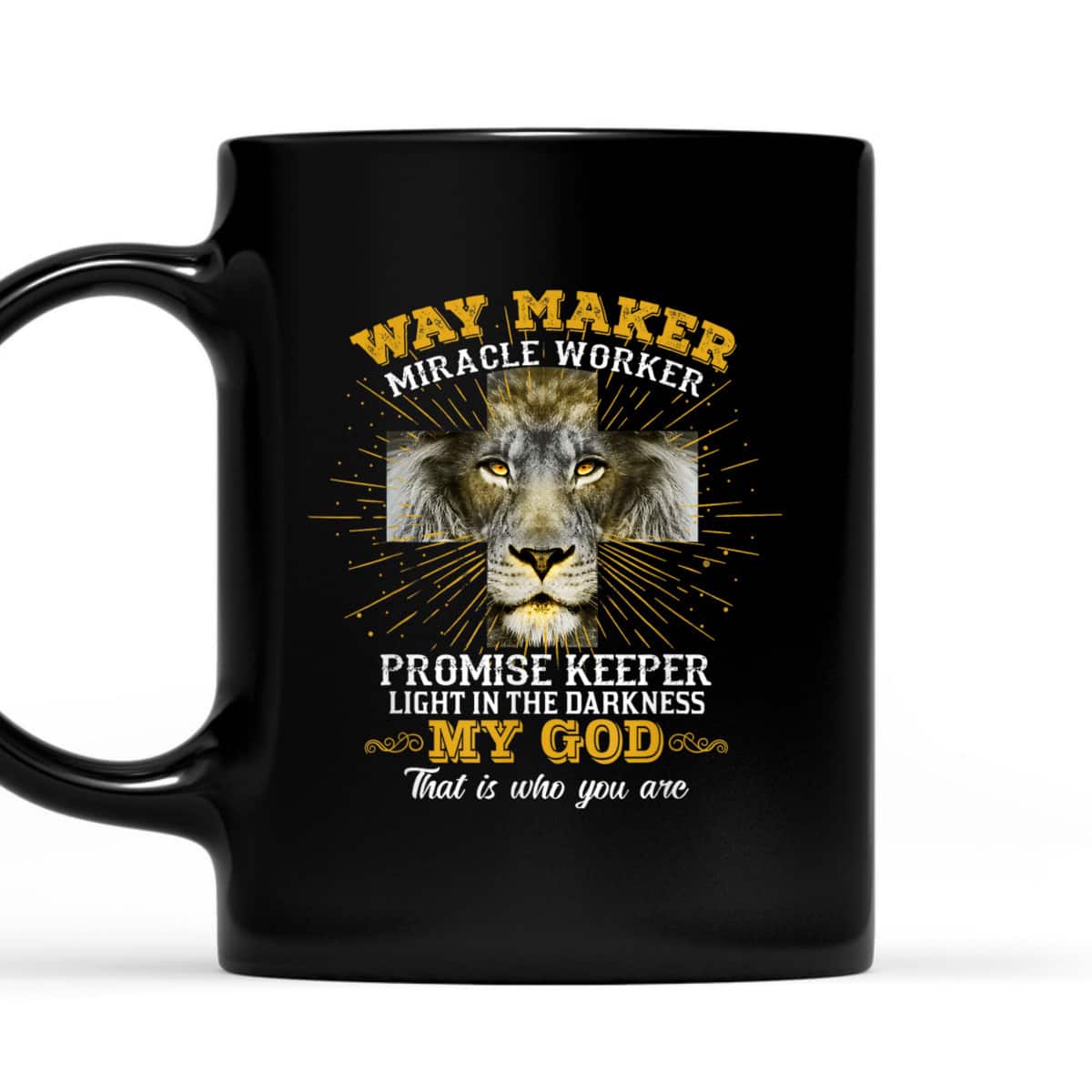 Christian Bible Verse Lion Of Judah Bible Verse Way Maker Miracle Worker T-Shirt Christian Bible Verse Lion Of Judah Bible Verse Way Maker Miracle Worker T-Shirt