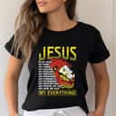 Jesus Is My God King My Lord My Savior Lion Christian T-Shirt Jesus Is My God King My Lord My Savior Lion Christian T-Shirt