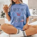 America 4th Of July Jesus Christian Religious Independence Day T-Shirt America 4th Of July Jesus Christian Religious Independence Day T-Shirt