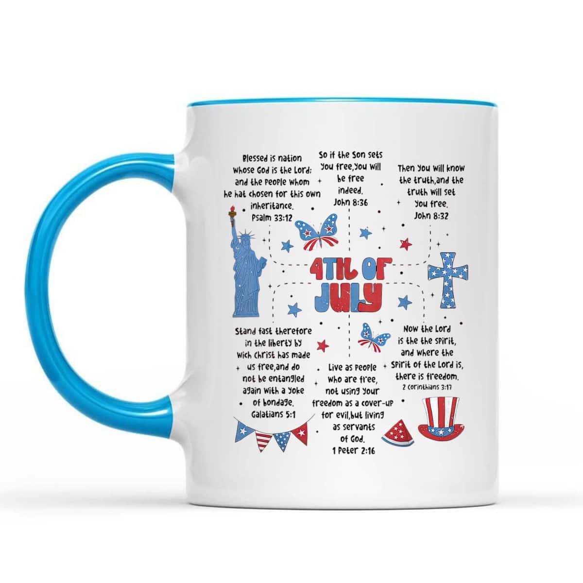 America 4th Of July Jesus Christian Religious Independence Day T-Shirt America 4th Of July Jesus Christian Religious Independence Day T-Shirt