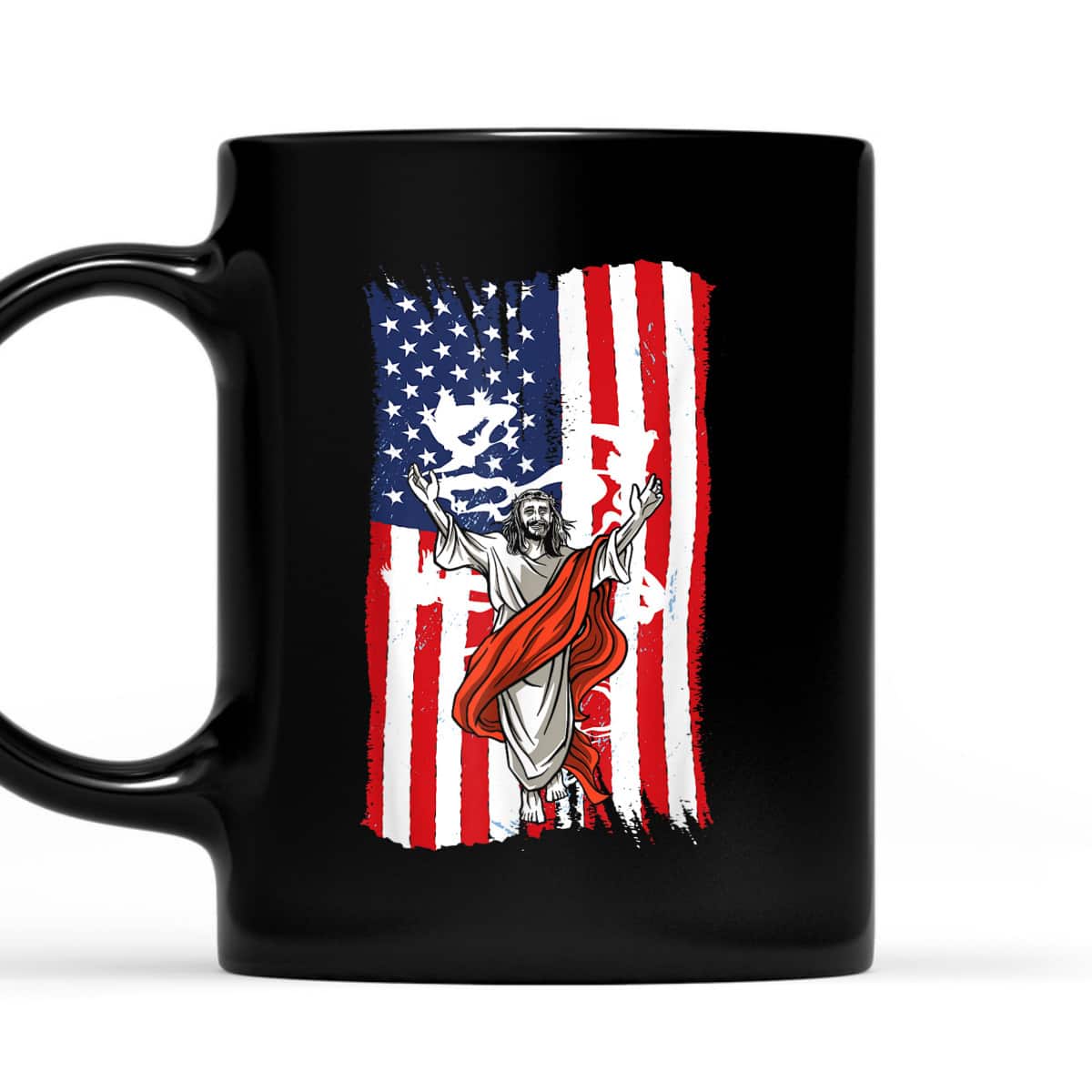 Christian Independence 4th Of July For Jesus Follower USA Flag T-Shirt Christian Independence 4th Of July For Jesus Follower USA Flag T-Shirt