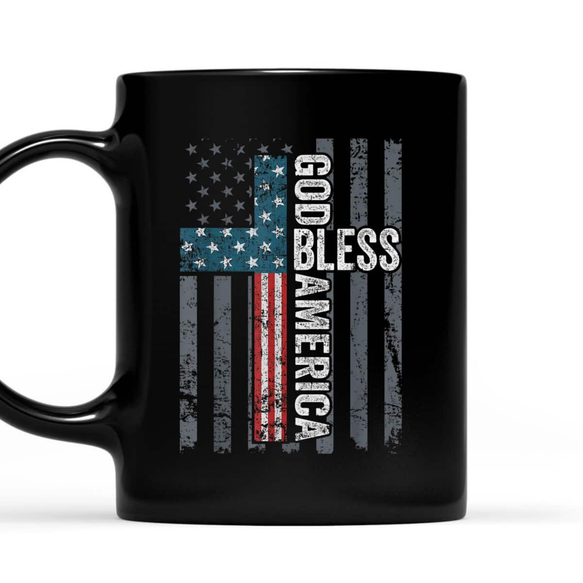 God Bless America Patriotic Christian Cross USA Flag 4th Of July T-Shirt God Bless America Patriotic Christian Cross USA Flag 4th Of July T-Shirt
