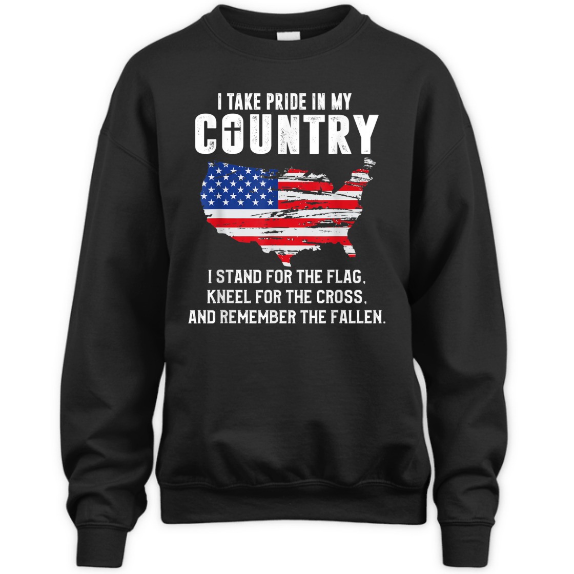 I Stand For The Flag And Kneel For The Cross Religious Veteran Memorial Day T-Shirt I Stand For The Flag And Kneel For The Cross Religious Veteran Memorial Day T-Shirt