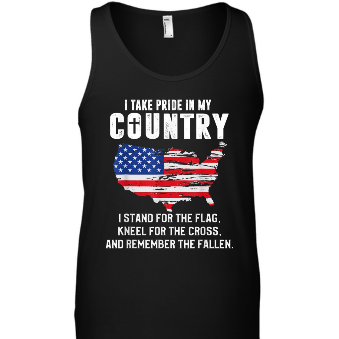 I Stand For The Flag And Kneel For The Cross Religious Veteran Memorial Day T-Shirt I Stand For The Flag And Kneel For The Cross Religious Veteran Memorial Day T-Shirt