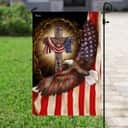Christian Cross Eagle American Christian Garden Flag