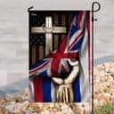 Christian Cross Hawaii US And Cross Garden Flag Christian Cross Hawaii US And Cross Garden Flag
